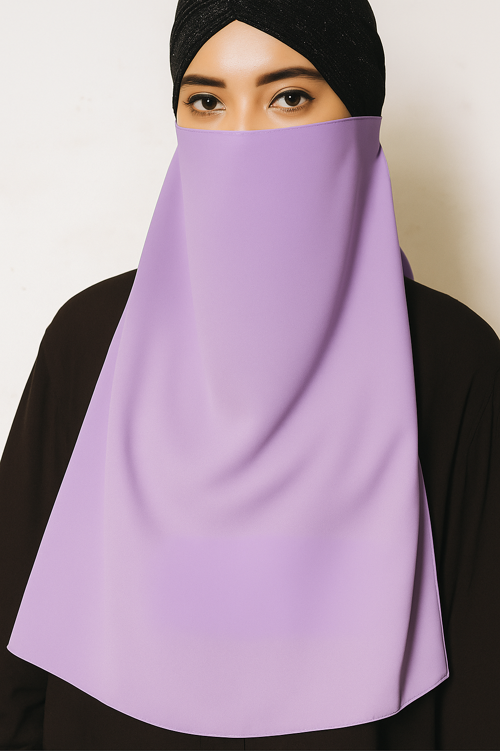Lavender Niqab – Soft Modesty with Graceful Charm