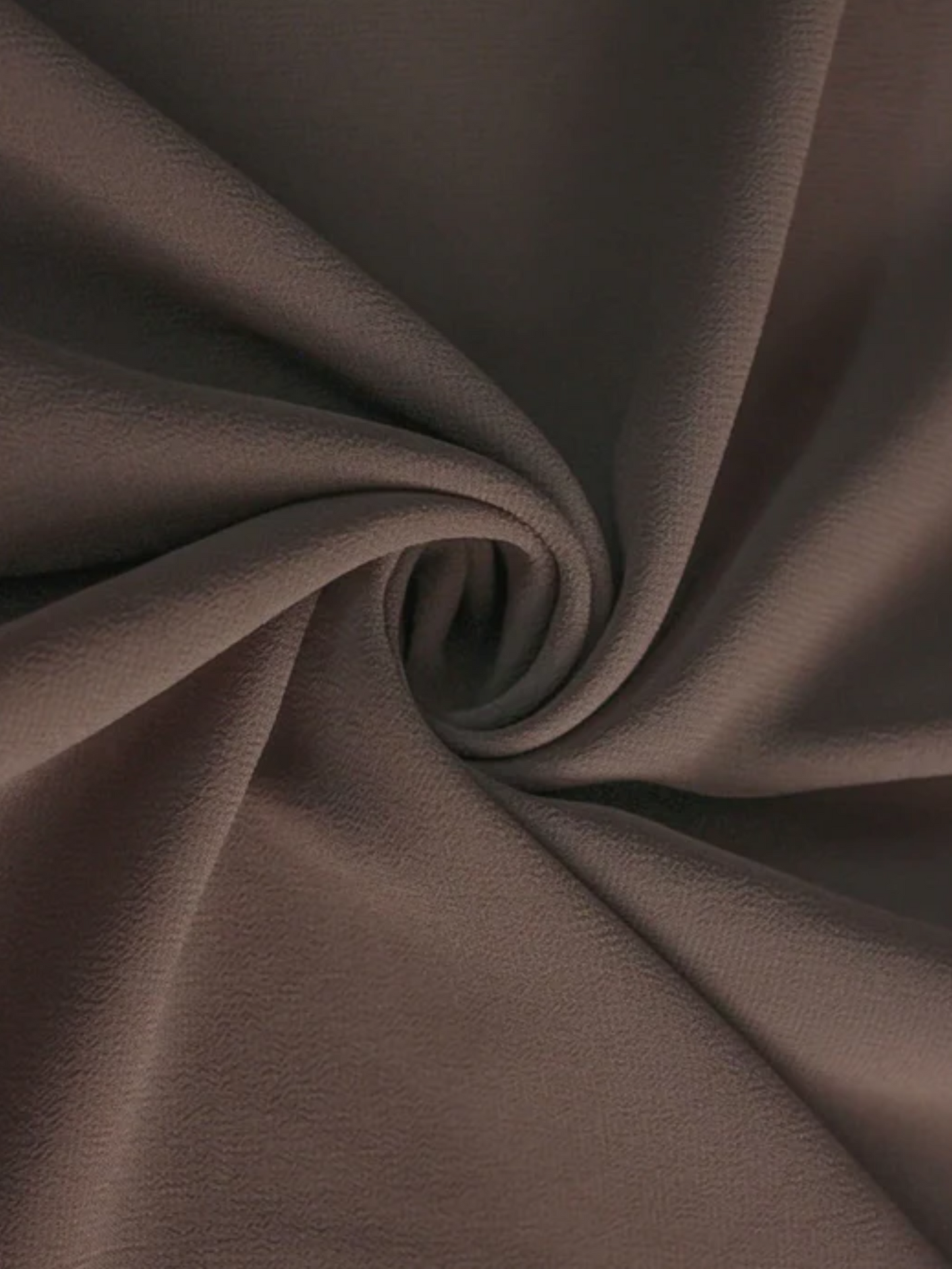 Mocha Georgette Hijab