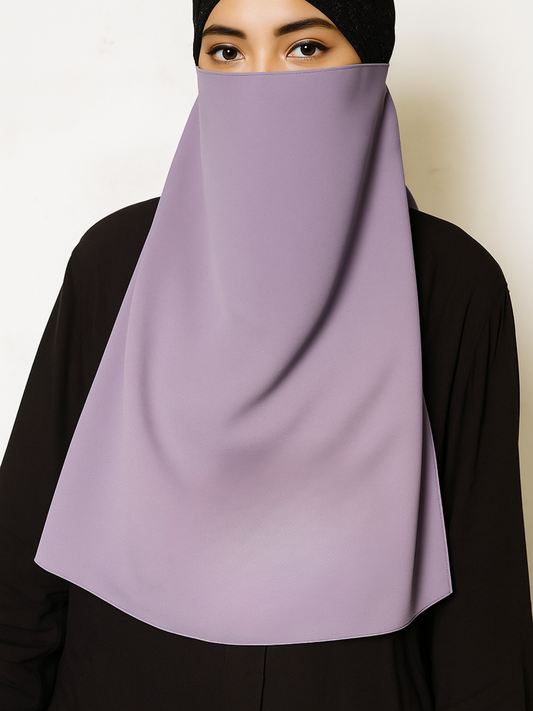 Dusty Lavender Niqab