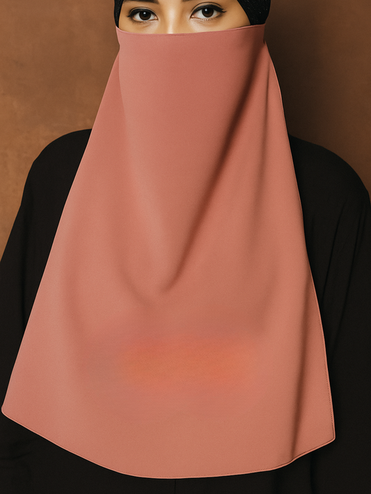 Rosewood Niqab – Deep Grace with Timeless Modesty